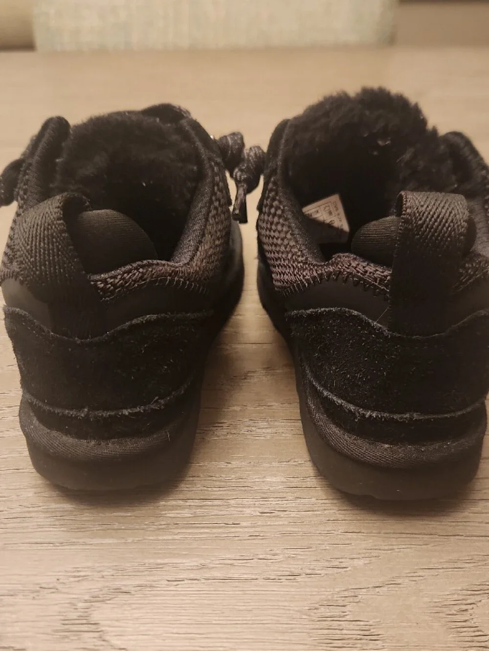 Kids Black UGG Low Lowmel Boots